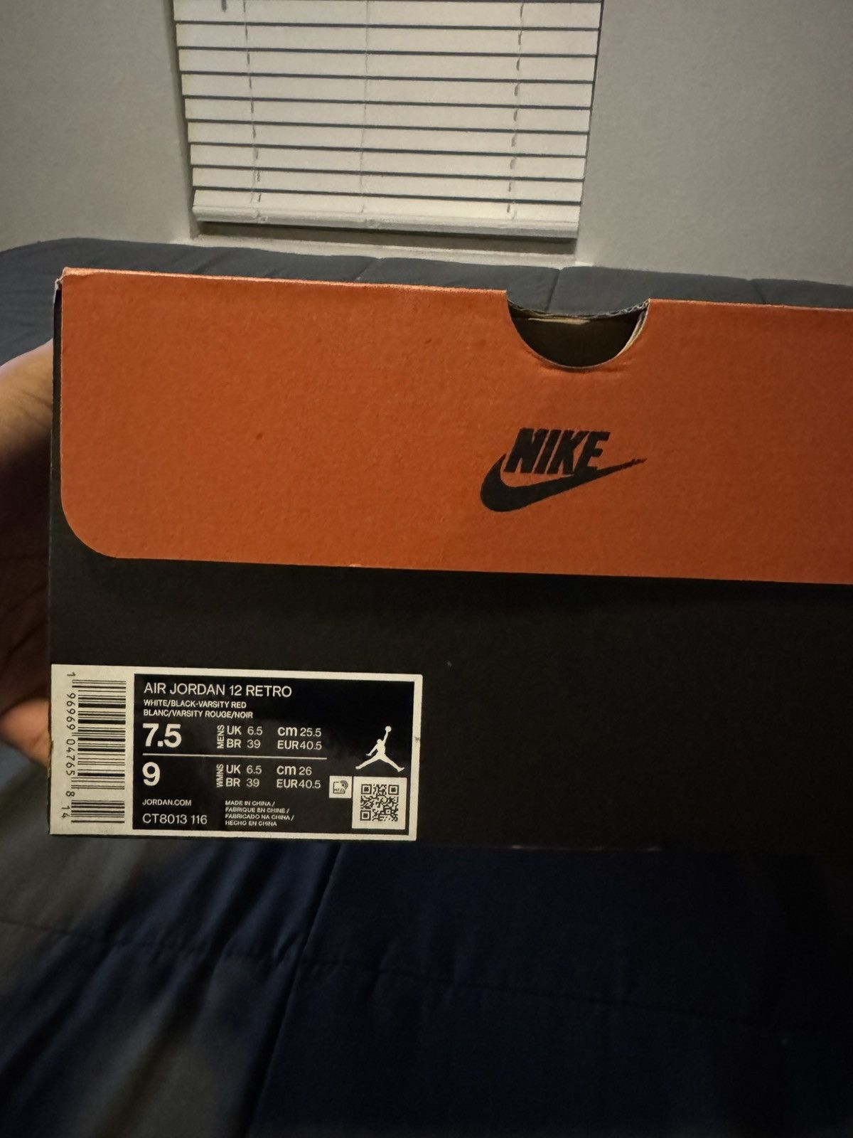 Jordan Brand Jordan 12 “Cherry” Size US 7.5 / EU 40-41 - 9 Thumbnail