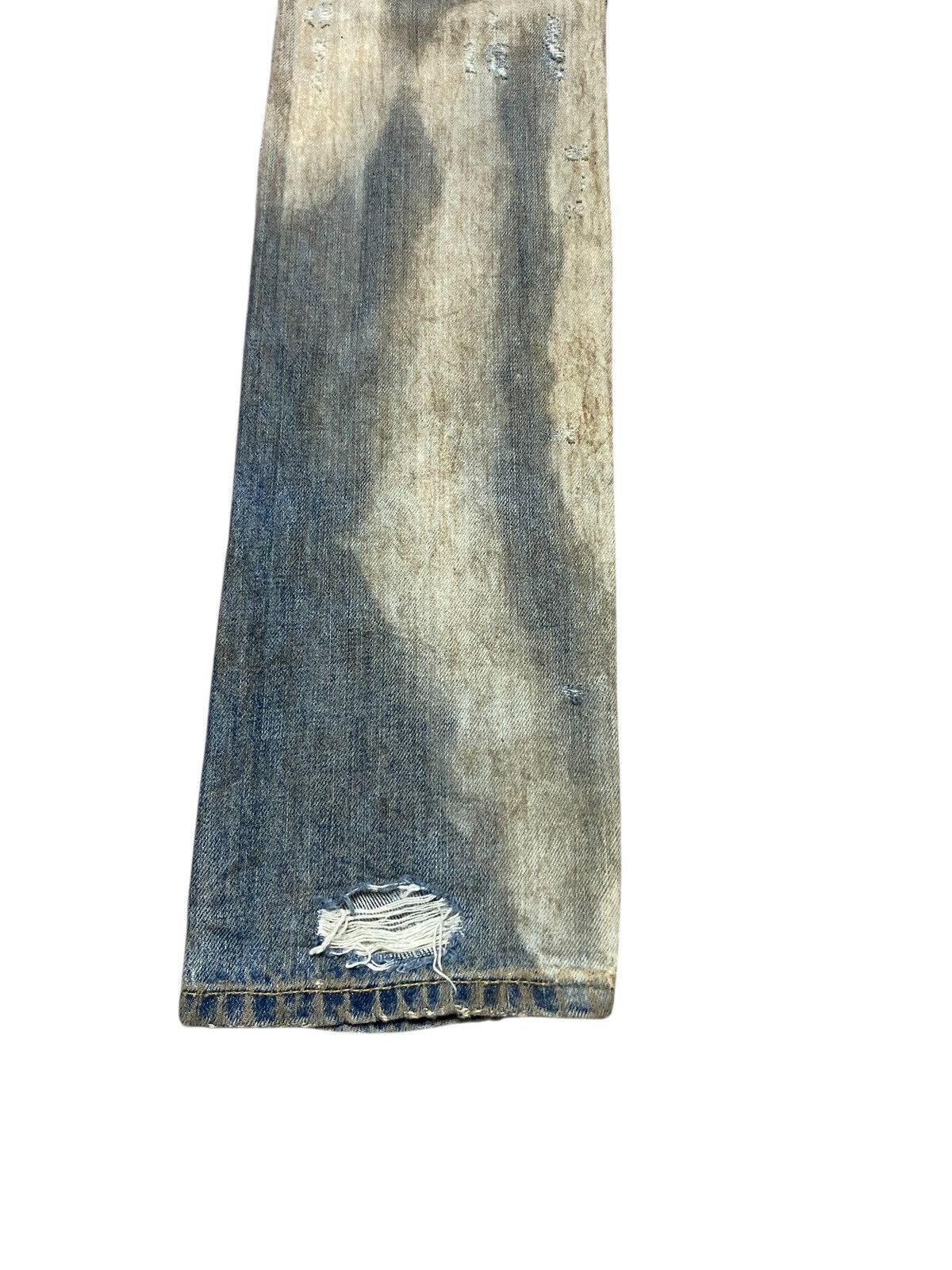 Polo Ralph Lauren Vintage Polo Ralph Lauren Homeless Distressed Jeans 2000s Size US 30 / EU 46 - 7 Thumbnail