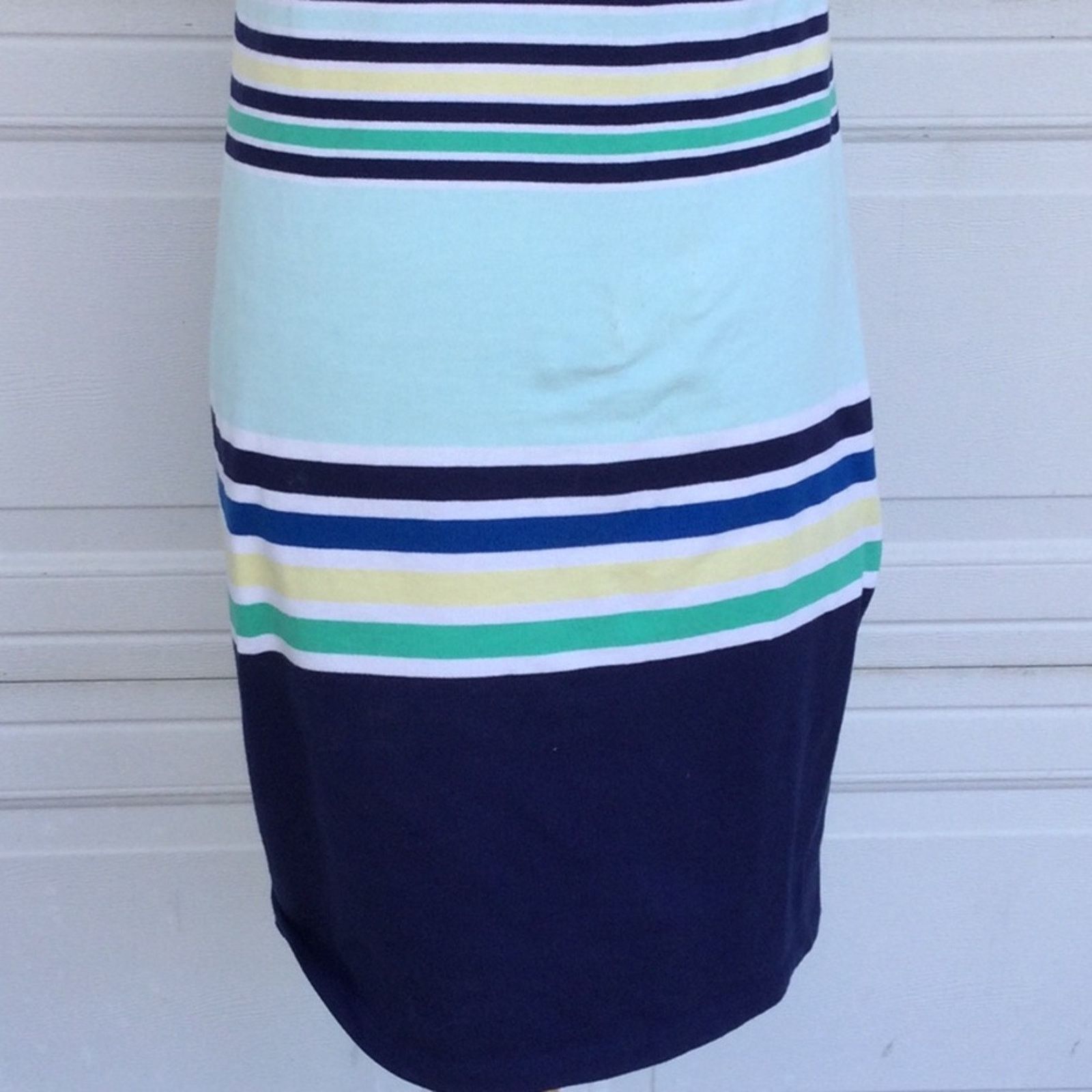 Other Liz Claiborne Weekend Stripe Sleeveless Midi Dress Size LT Size L / US 10 / IT 46 - 9 Thumbnail