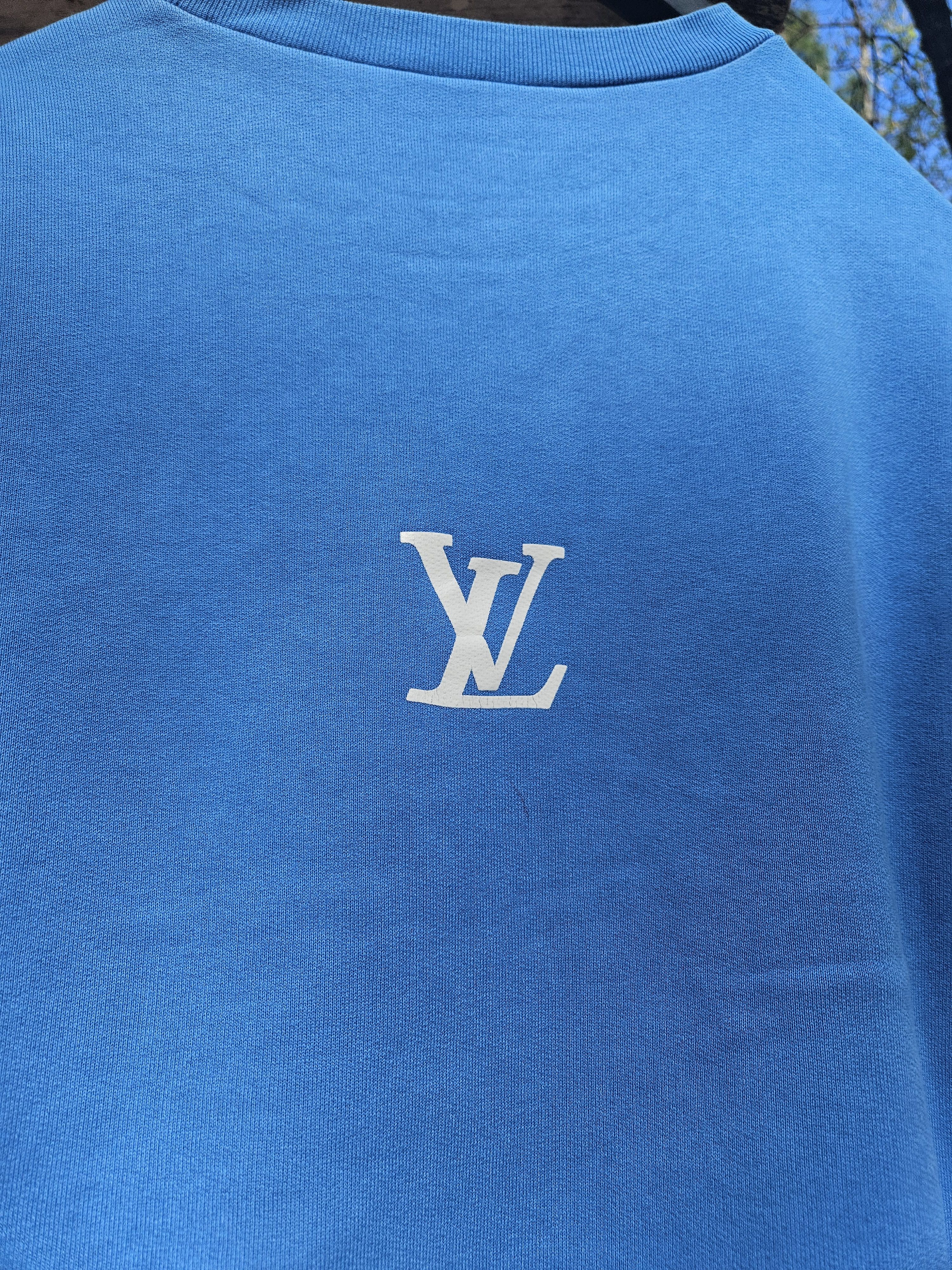 Louis Vuitton Louis Vuitton Amen Breakers Blue Crewneck Sweater Size US M / EU 48-50 / 2 - 3 Thumbnail