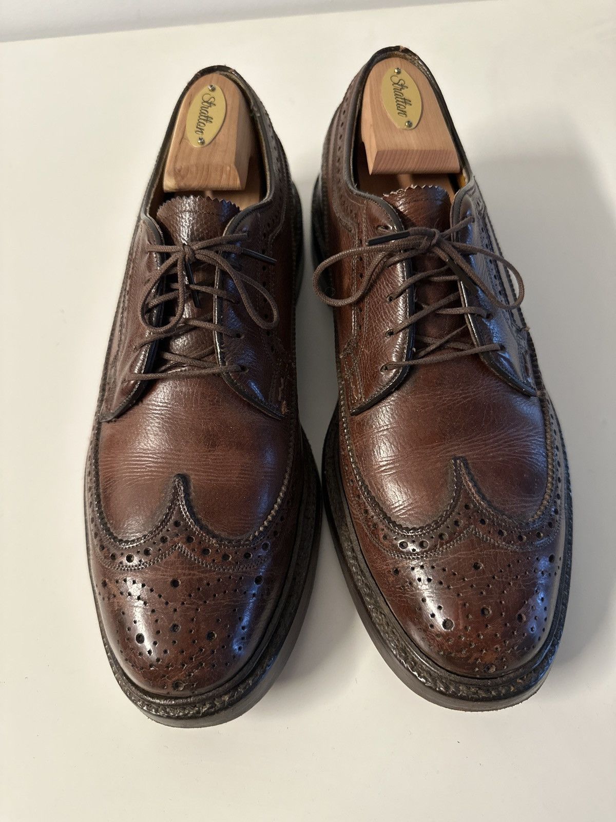 Vintage florsheim imperial wingtips sales