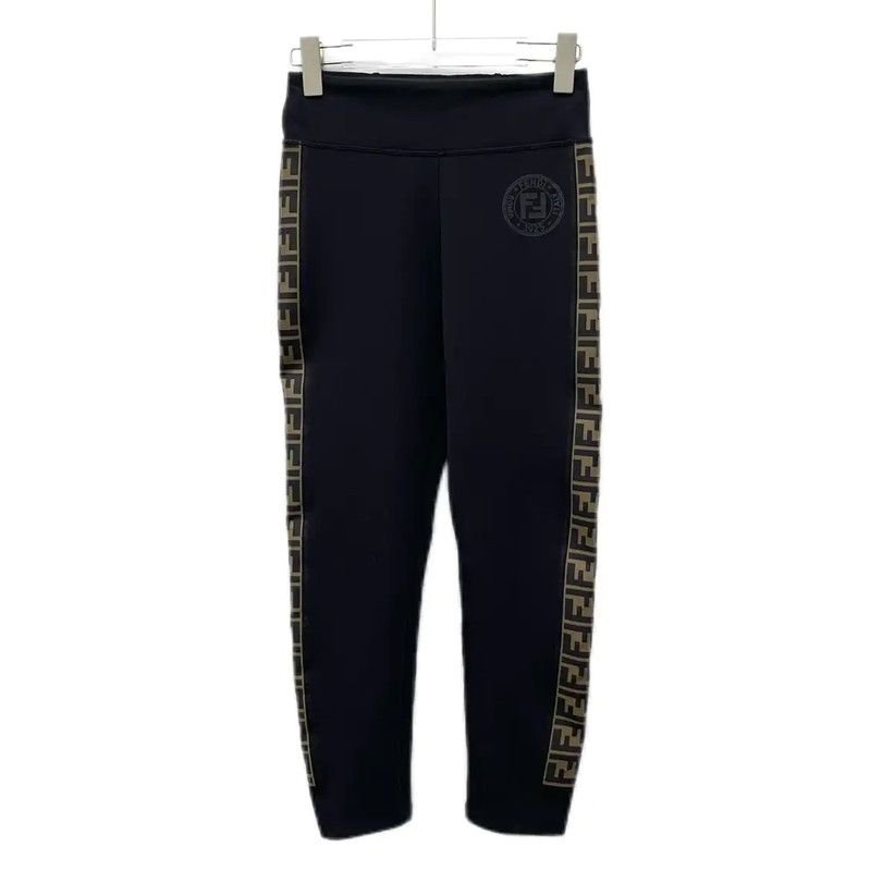 Fendi Fendi Women's Black Casual Pants 0089 Size 28" / US 6 / IT 42 - 1 Thumbnail