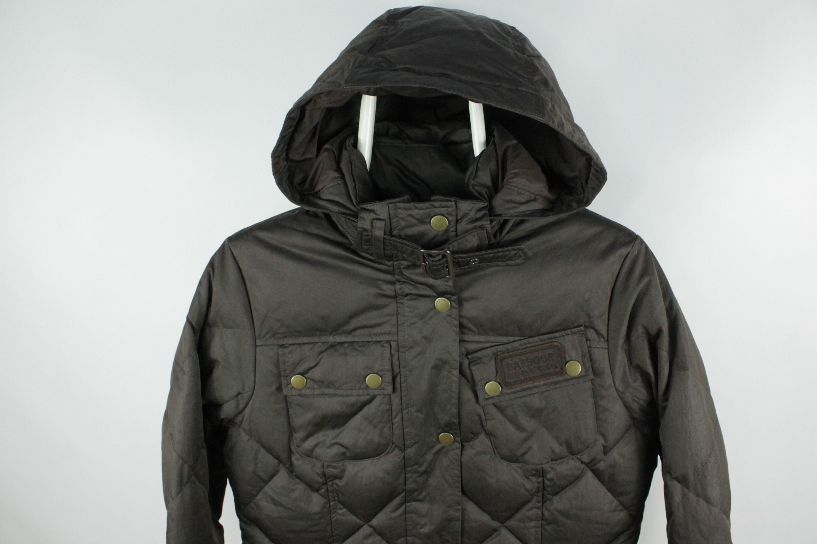Barbour Barbour International Nation Down Jacket Brown Women's Size M / US 6-8 / IT 42-44 - 2 Thumbnail