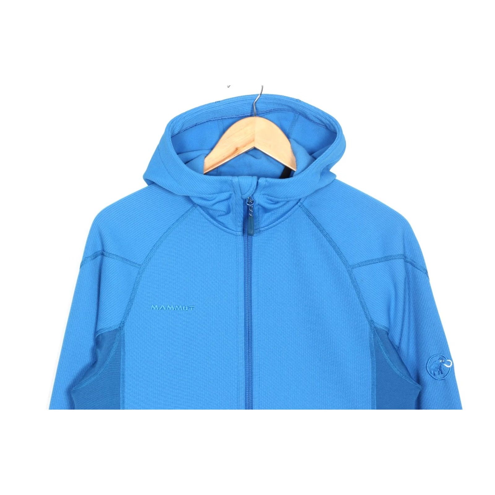 Mammut Mammut Kain Jacket Men M Hooded Blue Lined Outdoor Hiking Full Zip Casual Mens Jacket Size US M / EU 48-50 / 2 - 3 Thumbnail