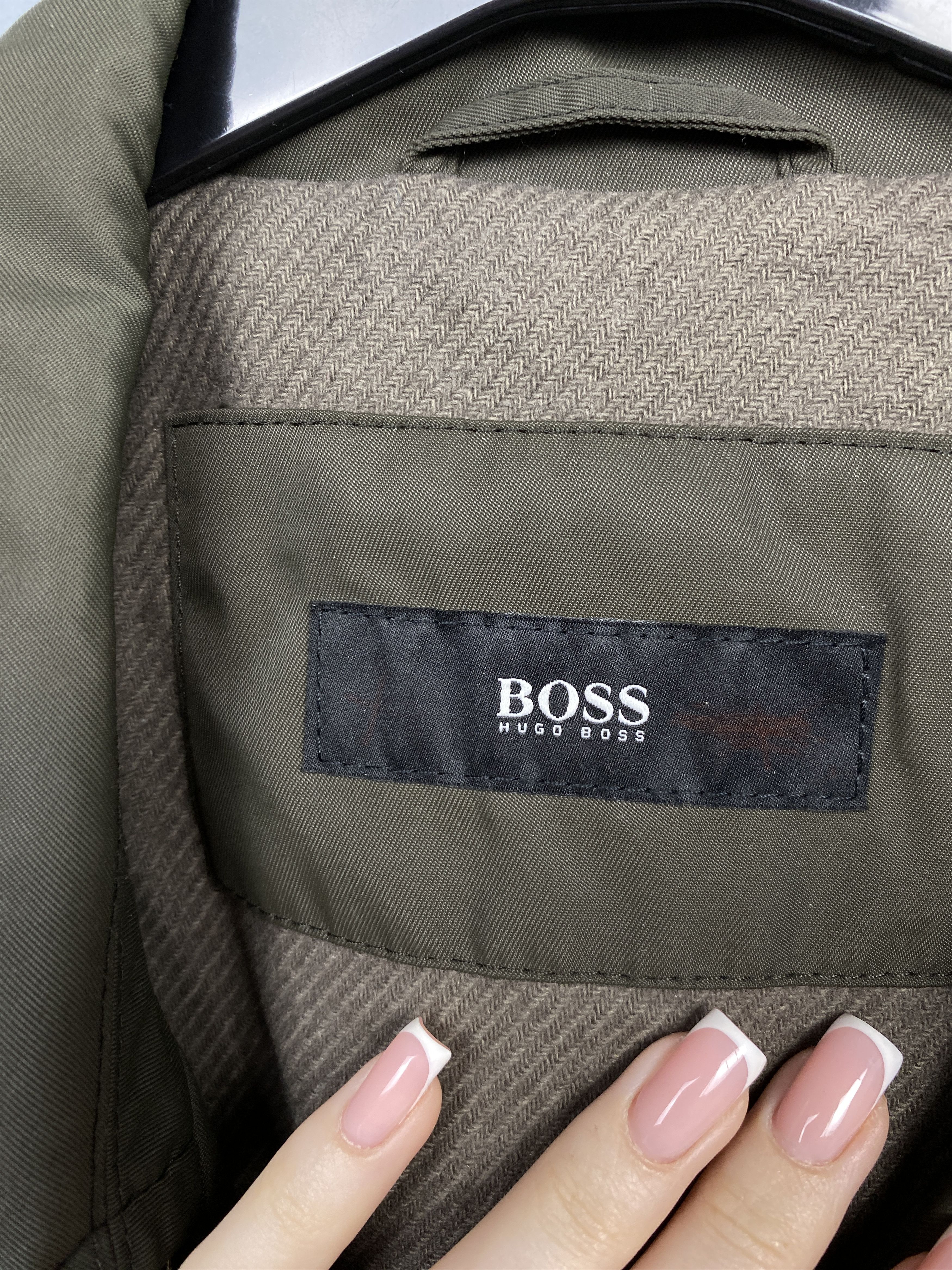 Hugo Boss Hugo Boss Vintage Mens Nylon Trench Coat Jacket Size US L / EU 52-54 / 3 - 3 Thumbnail