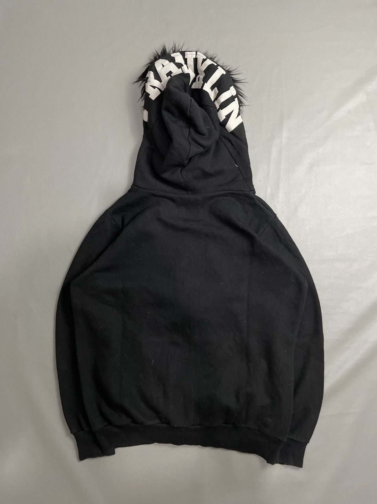 Le Grande Bleu (L.G.B.) Marshal Frank Zip Black Fur Hoodie Size US S / EU 44-46 / 1 - 2 Thumbnail
