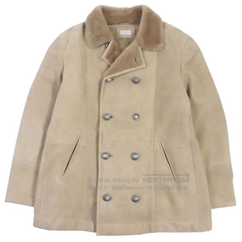 Brunello Cucinelli Brunello Cucinelli Sheepskin Double-Necked Fur Coat with W Size US L / EU 52-54 / 3 - 1 Thumbnail