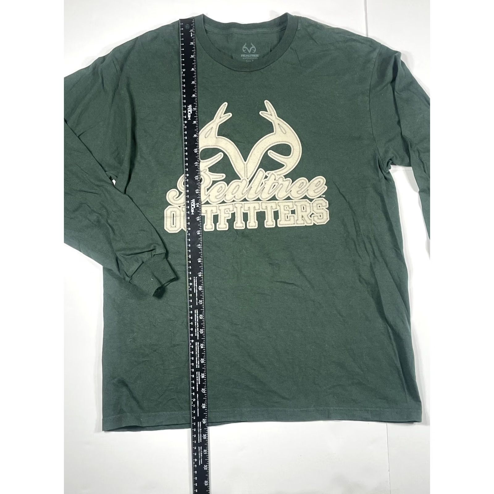 Realtree Realtree Men’s Green Long Sleeve Crew Neck Pullover T Shirt Size L Size US L / EU 52-54 / 3 - 2 Thumbnail