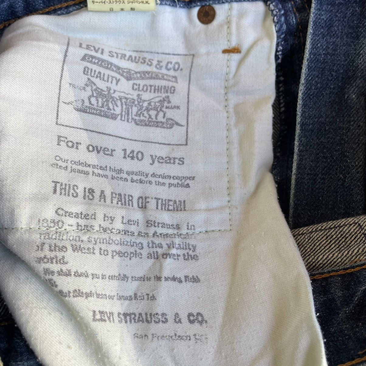 Levi's Vintage Clothing 🔥Vintage Levis 502XX Big E Stoned Washed Riped Denim Jeans Size US 30 / EU 46 - 15 Thumbnail