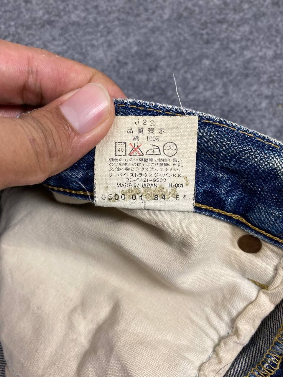 Levi's vintage levis 503b-xx big e selvedge denim nice design Size US 32 / EU 48 - 15 Thumbnail