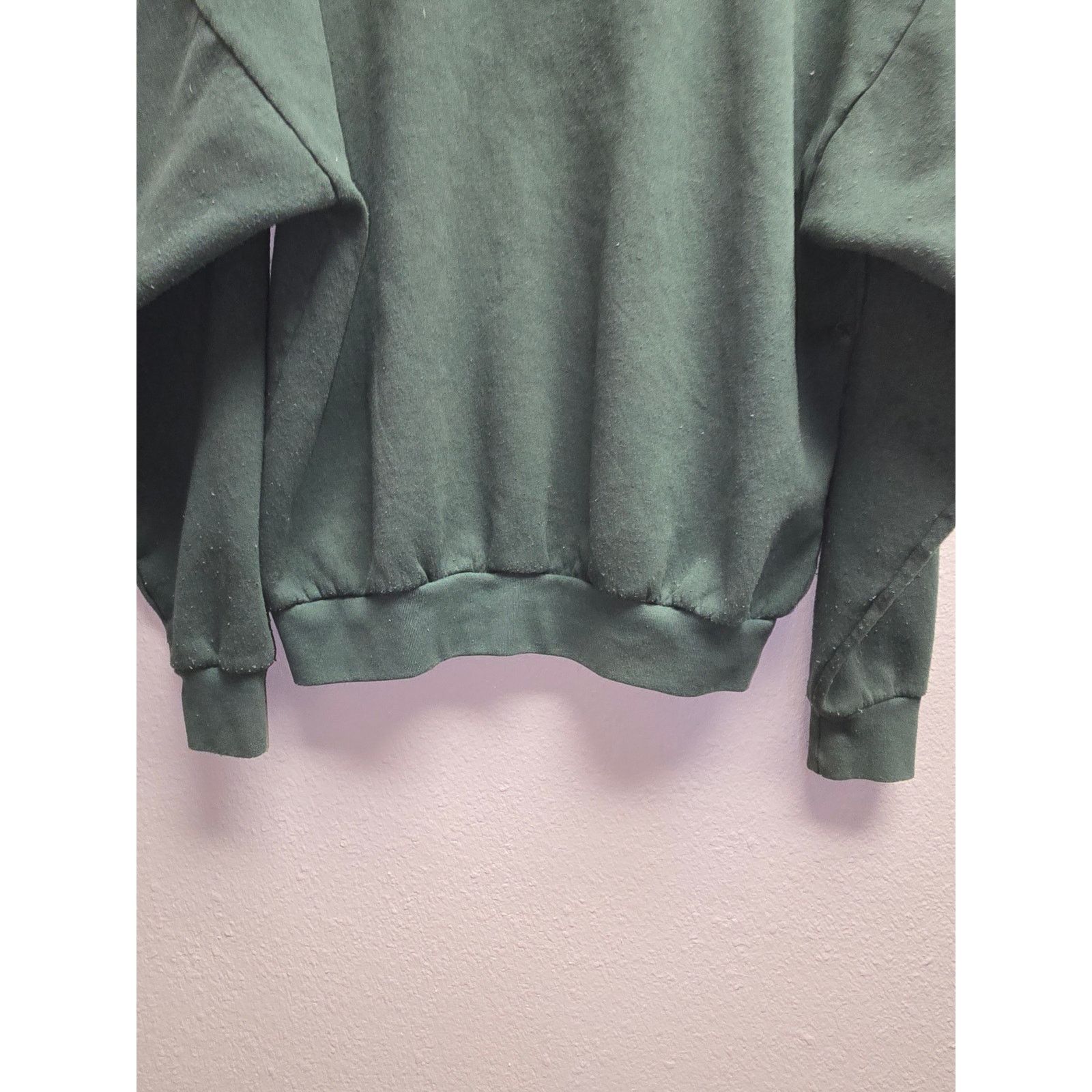 Logo Athletic × Vintage Vintage Green Blank Sweatshirt Logo Athletic XL 90s Crewneck Size US XL / EU 56 / 4 - 6 Thumbnail
