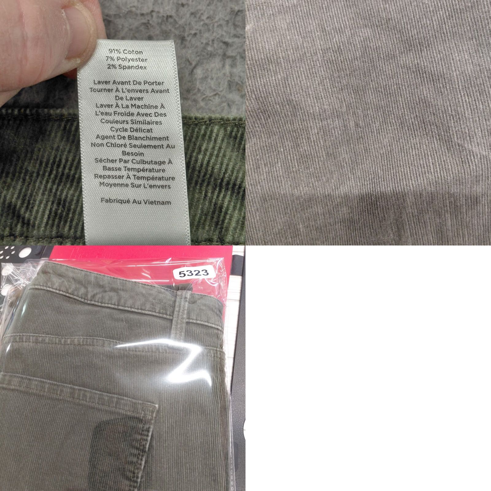 Talbots VINTAGE Talbots Corduroy Pants Womens 6 Sage Green High Waist Jegging Ankle Preppy Pants Womens Regular Straight Green 6 Talbots Mens? Size 28" / US 6 / IT 42 - 9 Thumbnail