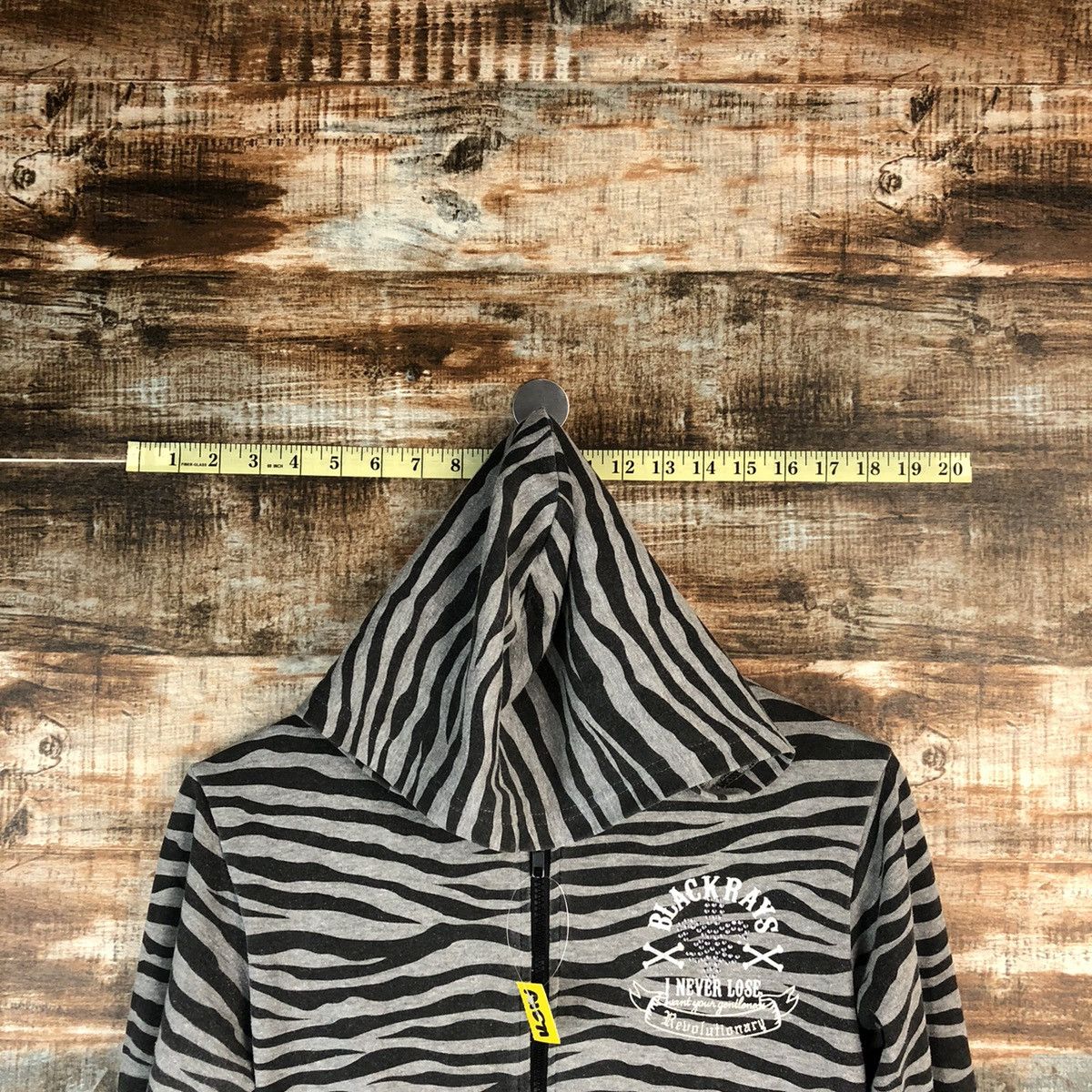 Seditionaries DLL Bee Box Black Rays zebra Stripe skull Hoodie #A1571 Size US S / EU 44-46 / 1 - 5 Thumbnail