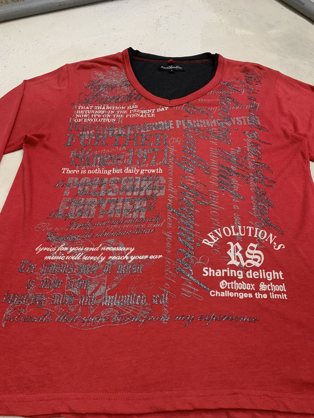 20471120 Original Remark Affliction Poem Balenciaga Junya Y2k Style Size US L / EU 52-54 / 3 - 4 Thumbnail