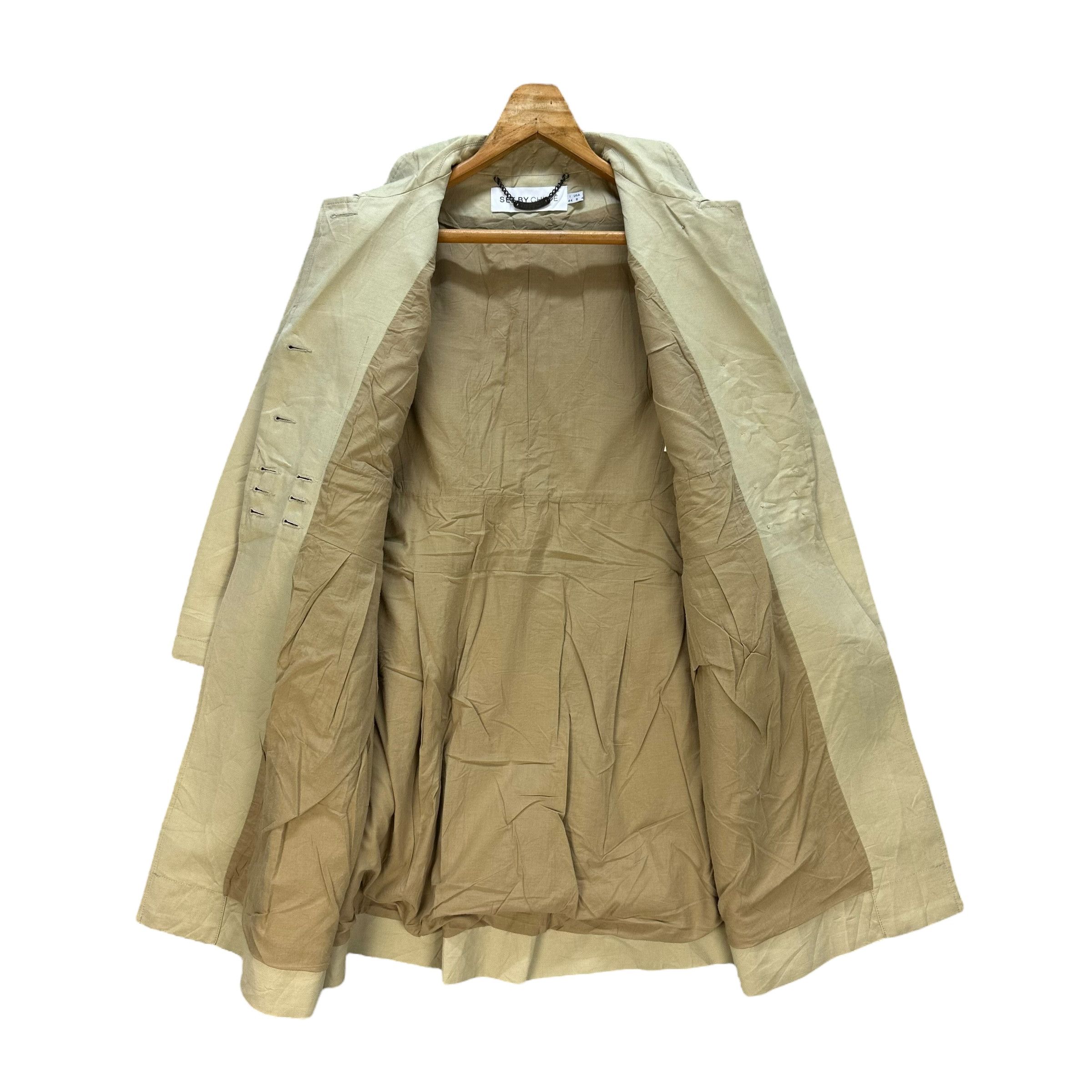 Chloe SEE BY CHLOE Coat Jacket #1496-A62 Size M / US 6-8 / IT 42-44 - 7 Thumbnail