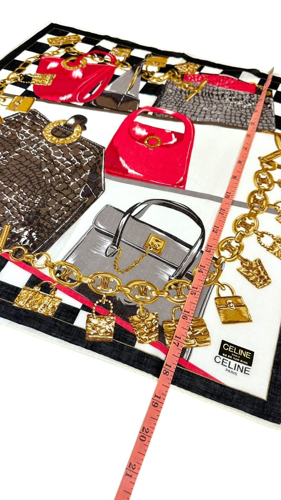 Celine × Vintage Celine Handkerchief / Bandana Size ONE SIZE - 7 Thumbnail