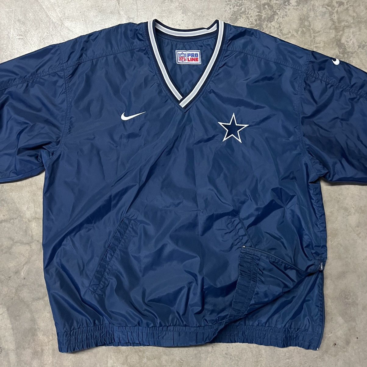NFL × Nike × Vintage Vintage 90’s NFL Dallas Cowboys Nike Reversible Jacket Size US XL / EU 56 / 4 - 4 Thumbnail