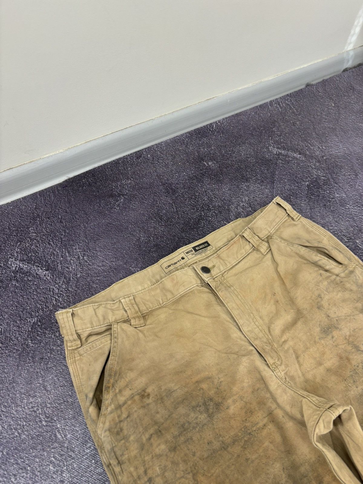 Carhartt Vintage Carhartt Distressed Work Hype Baggy Pants Size US 38 / EU 54 - 13 Thumbnail