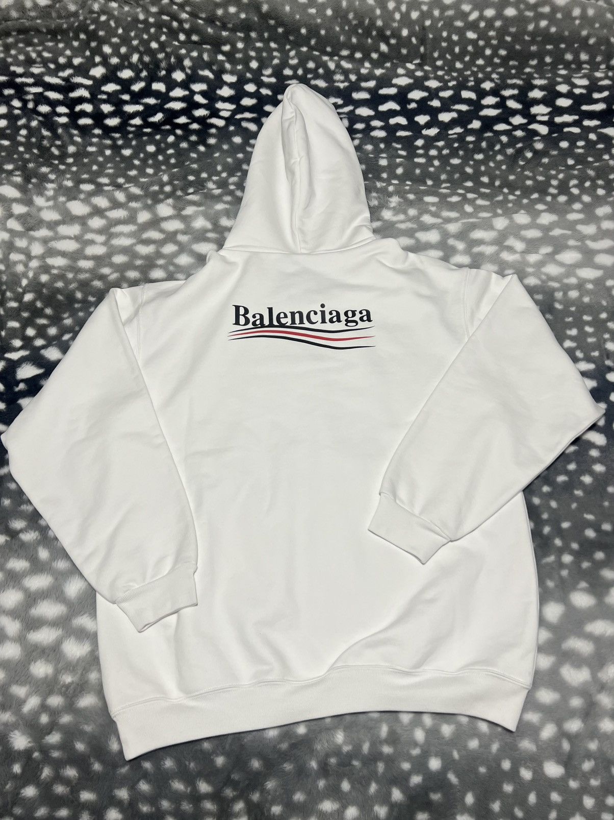 Balenciaga Balenciaga Political Campaign Hoodie Sz S Size US S / EU 44-46 / 1 - 2 Thumbnail