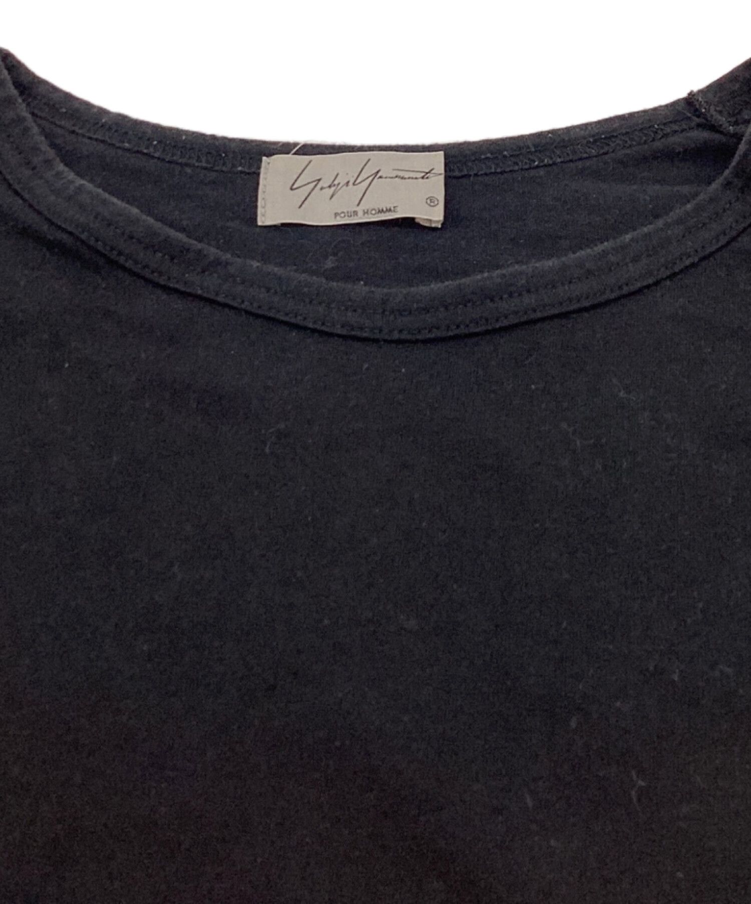 Yohji Yamamoto yohji yamamoto pour homme Paris Collection long T-shirt Size US L / EU 52-54 / 3 - 3 Thumbnail