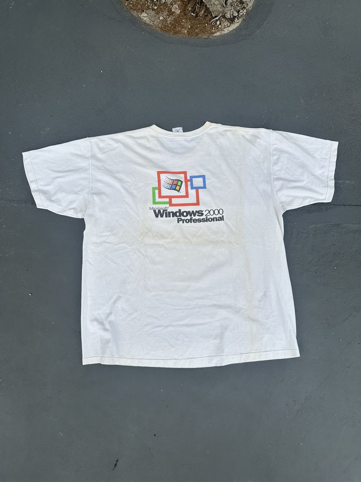 Microsoft Rare!!! Vintage 2000s Microsoft Windows Promo Tee Size US XL / EU 56 / 4 - 1 Thumbnail