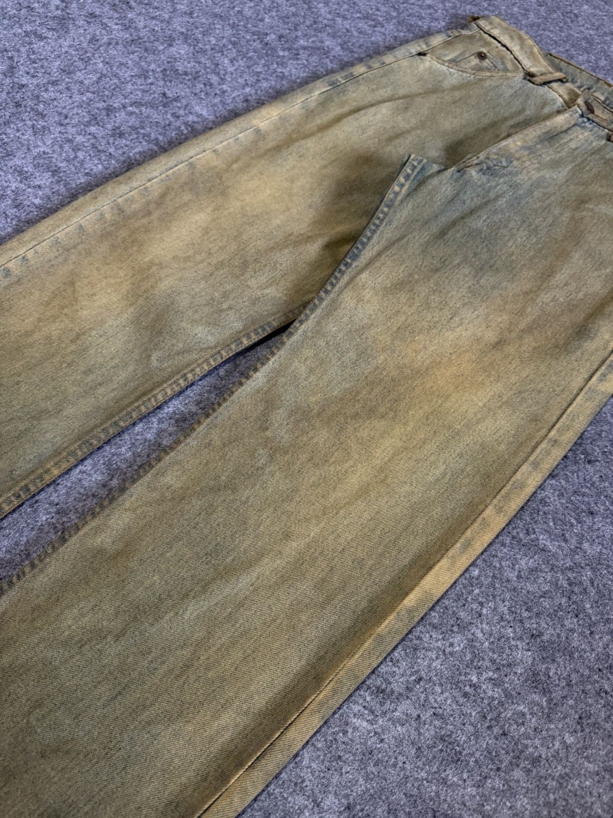 Levi's × Vintage Vintage 90s Levis Orange Tab Muddy Dusty Jeans Size US 28 / EU 44 - 5 Thumbnail