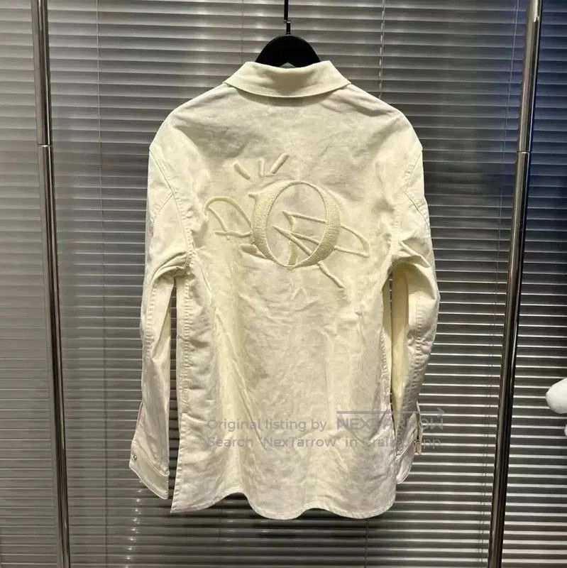 Dior Dior Men's Long Sleeve Embroidered Shirt . Size US S / EU 44-46 / 1 - 3 Thumbnail