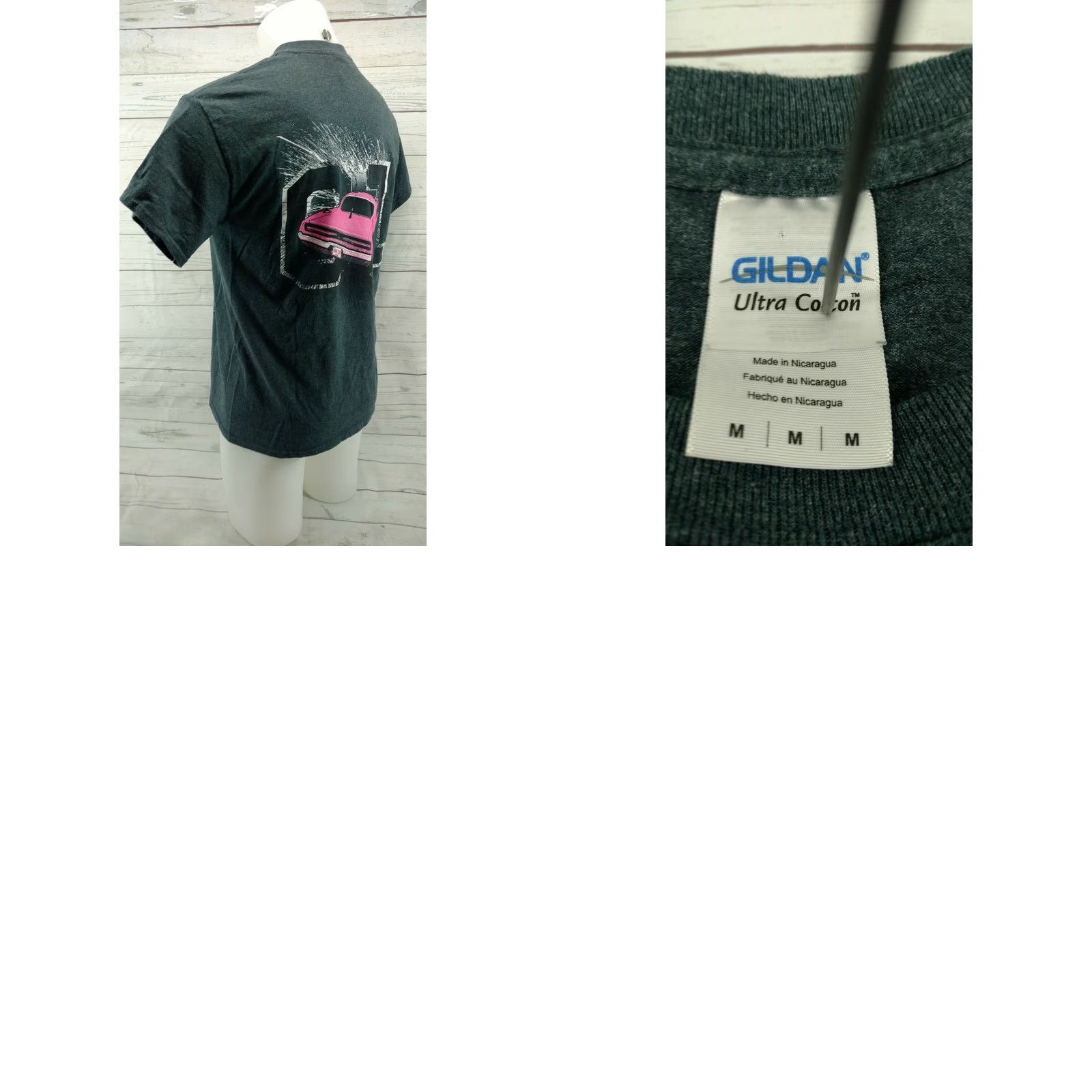 Gildan Gildan Shirt Womens Medium Multicolor Cotton Car Graphic Cooters Nashville TN"} Size M / US 6-8 / IT 42-44 - 8 Thumbnail