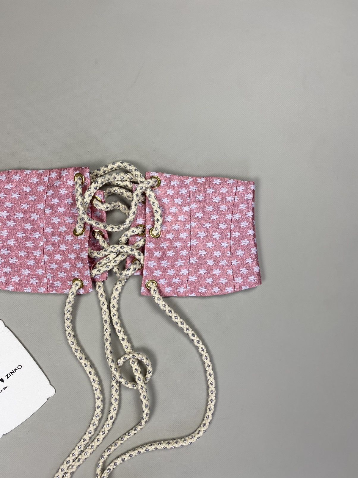 Designer × Natasha Zinko BNWT! Natasha Zinko brocade corset belt size US 0 / IT 38 Size ONE SIZE - 8 Thumbnail