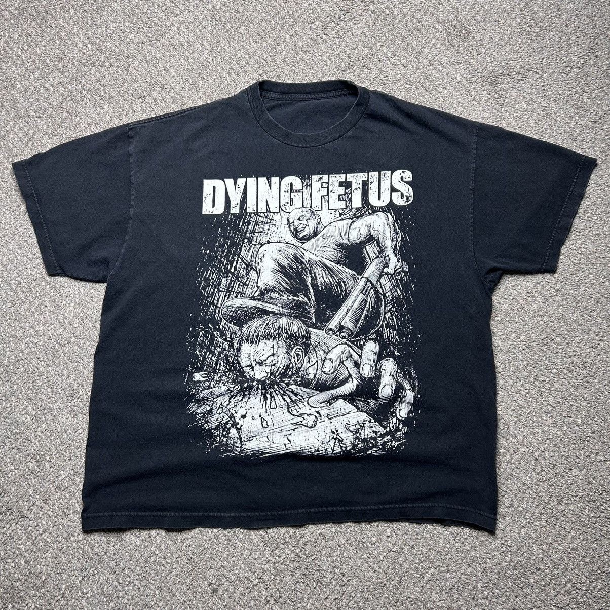 Band Tees × Other × Vintage Vintage dying fetus subject to a beating band tee Size US XL / EU 56 / 4 - 1 Thumbnail