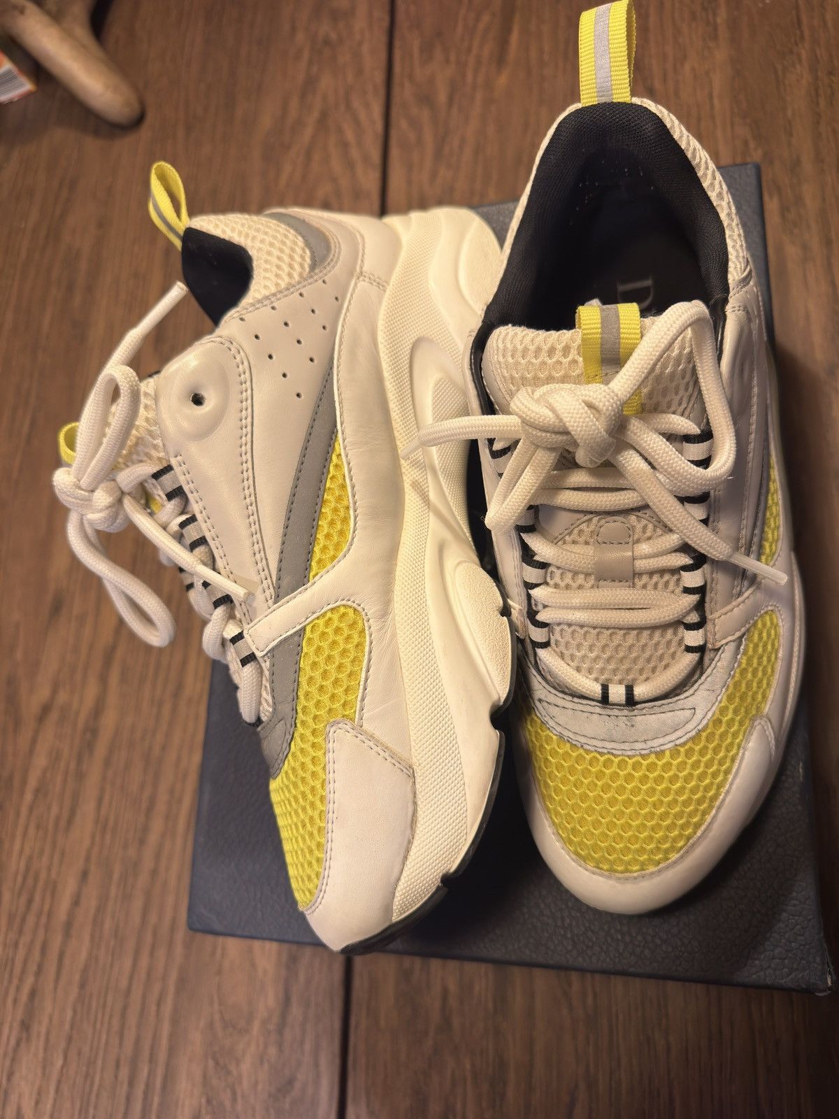 Dior Dior b22 yellow/white Size US 7.5 / EU 40-41 - 4 Thumbnail