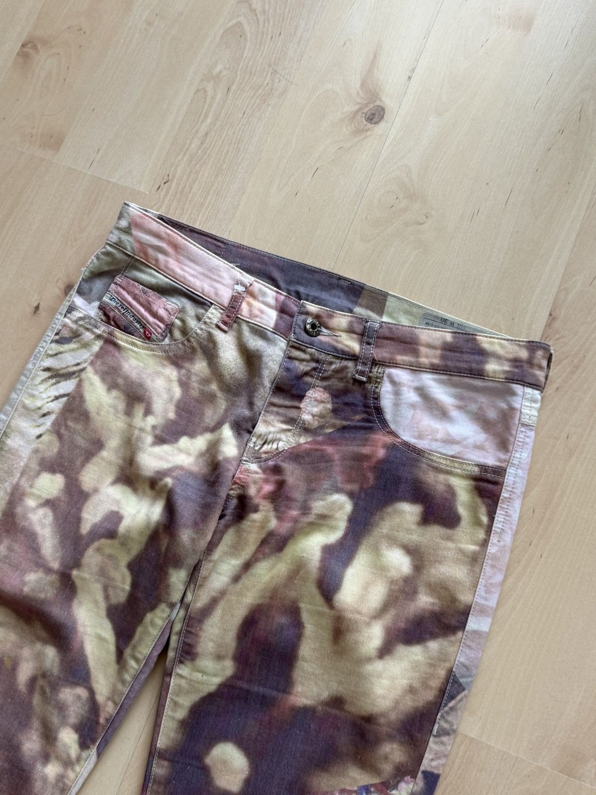 Diesel Diesel floral fullprint jeans Size 30" / US 8 / IT 44 - 4 Thumbnail