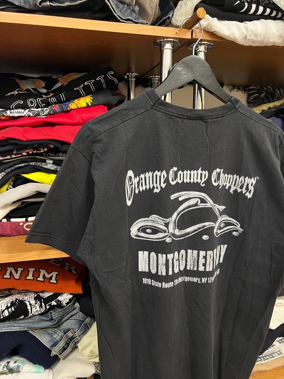 Harley Davidson × Vintage Crazy vintage y2k Orange County choppers graphic tee Size US L / EU 52-54 / 3 - 2 Thumbnail