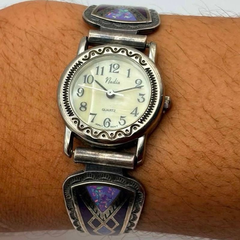 Other Silver & Purple Nadia Watch Size ONE SIZE - 2 Thumbnail