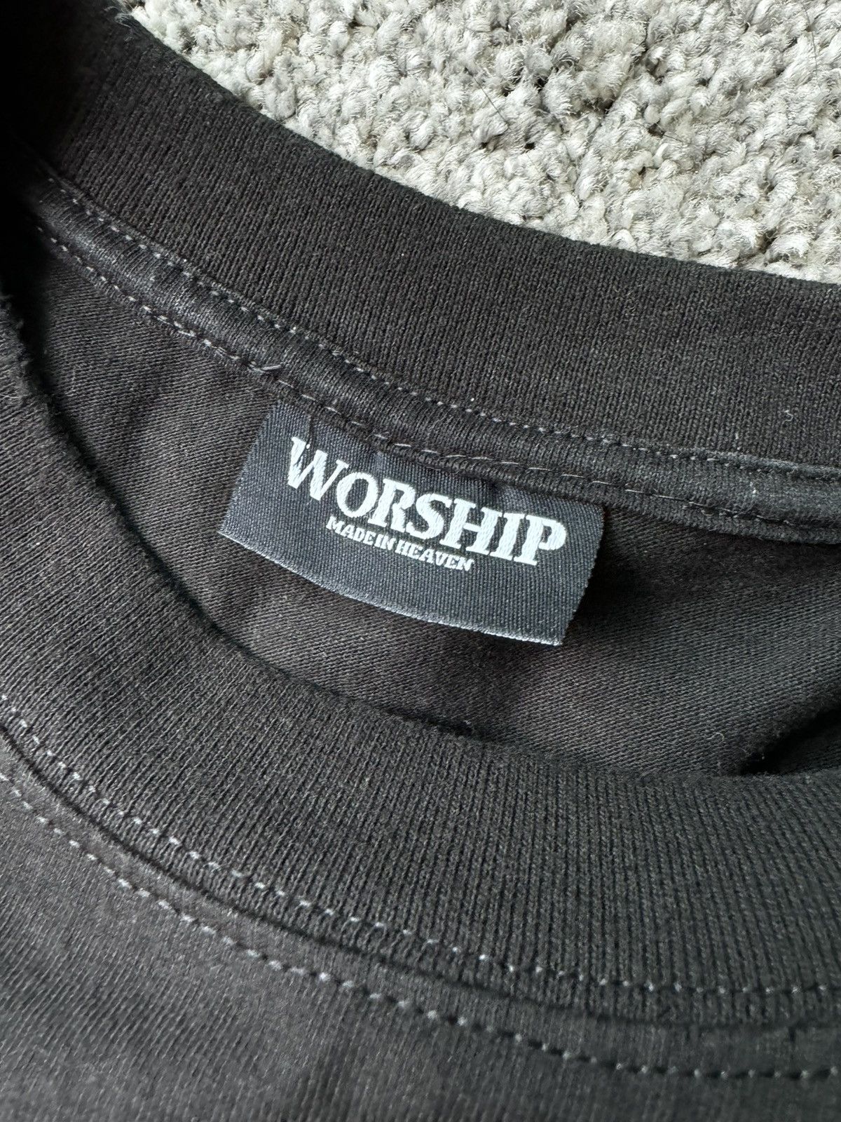Designer Black Worship Brand Shirt Size US M / EU 48-50 / 2 - 2 Thumbnail