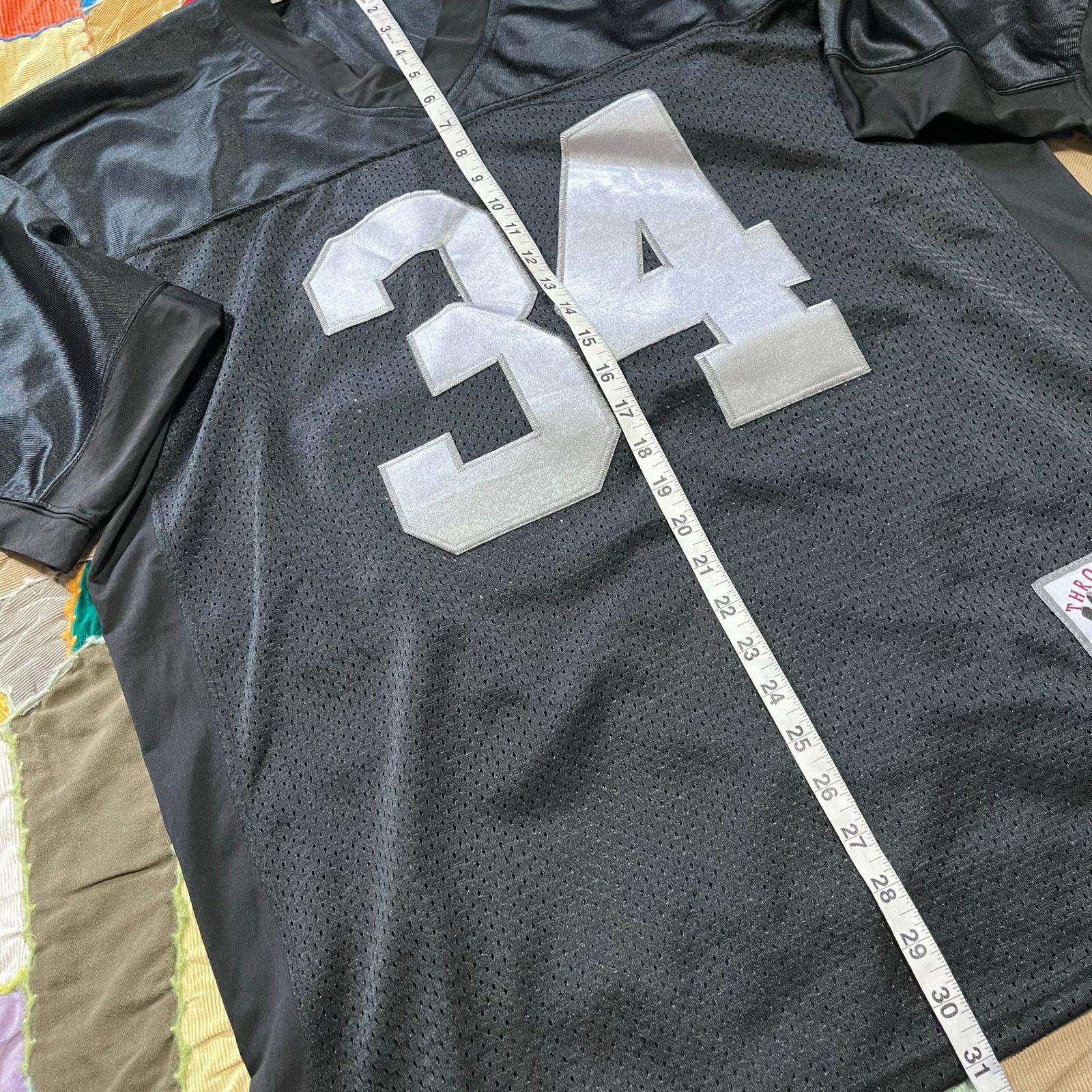 Mitchell & Ness Mitchel And Ness Bo Jackson Raiders Black Jersey Size 52 Size XL / US 12-14 / IT 48-50 - 4 Thumbnail