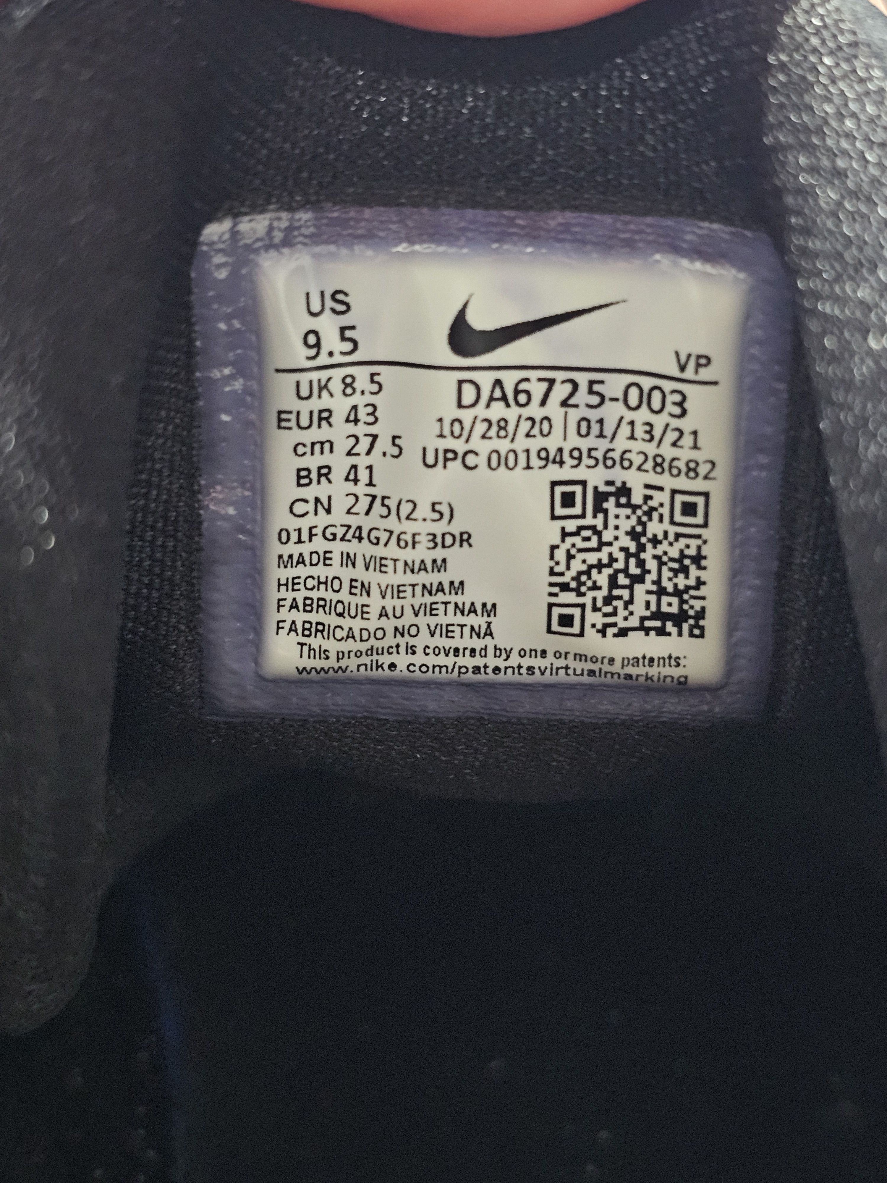 Nike Nike Cosmic Unity "Ghost" (DA6725-003) Size US 9.5 / EU 42-43 - 8 Thumbnail