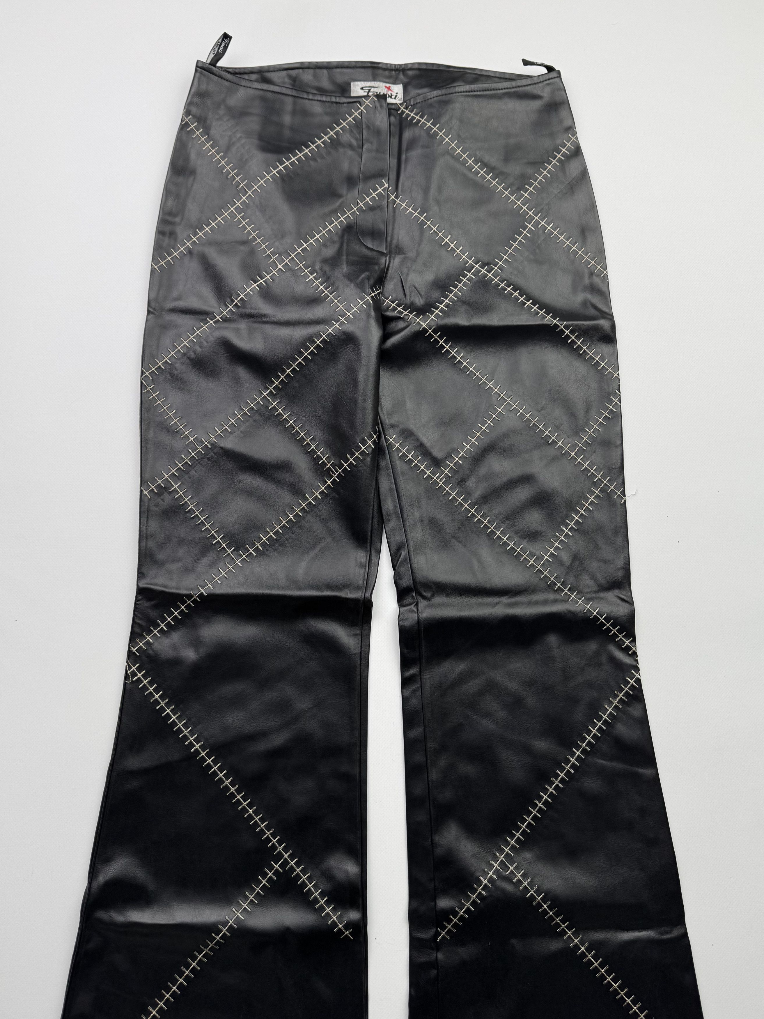 Vintage Vintage Flare Pants B352(V283)E2 Size 28" / US 6 / IT 42 - 2 Thumbnail