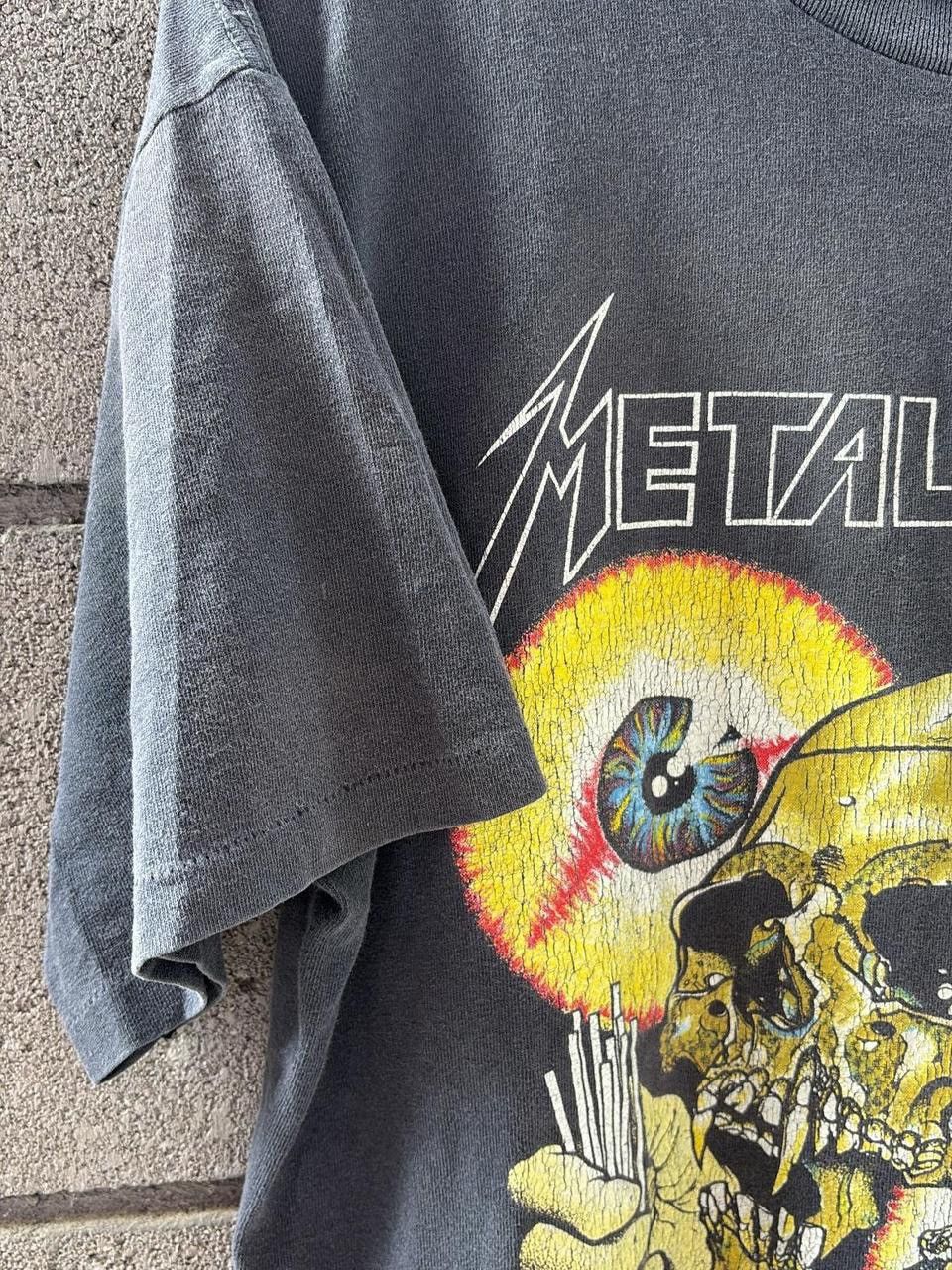 Metallica 1989 Metallica Tee Size US XL / EU 56 / 4 - 3 Thumbnail