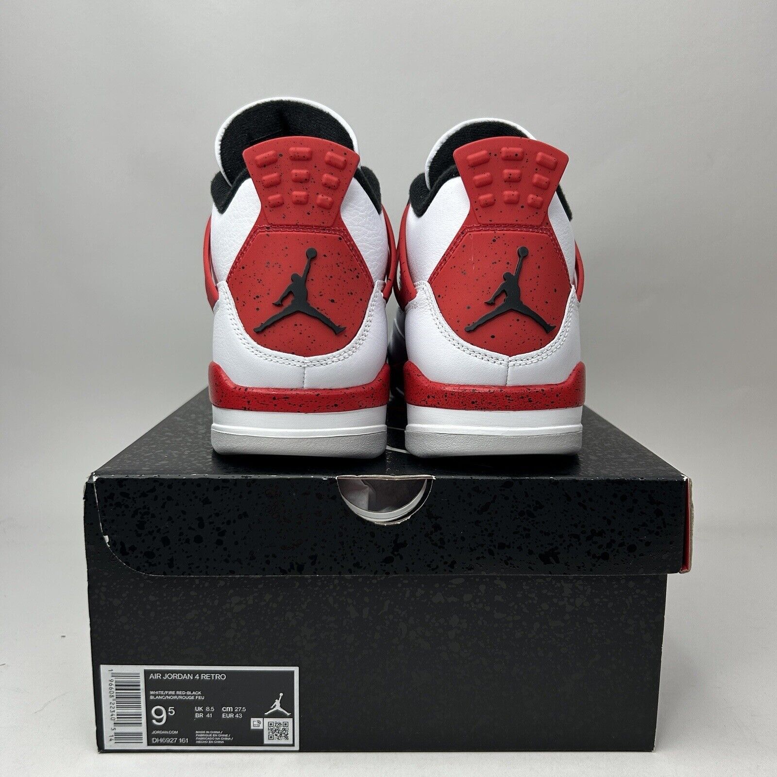 Jordan Brand Nike Air Jordan 4 Retro “Red Cement” 2023 Size US 9.5 / EU 42-43 - 4 Thumbnail