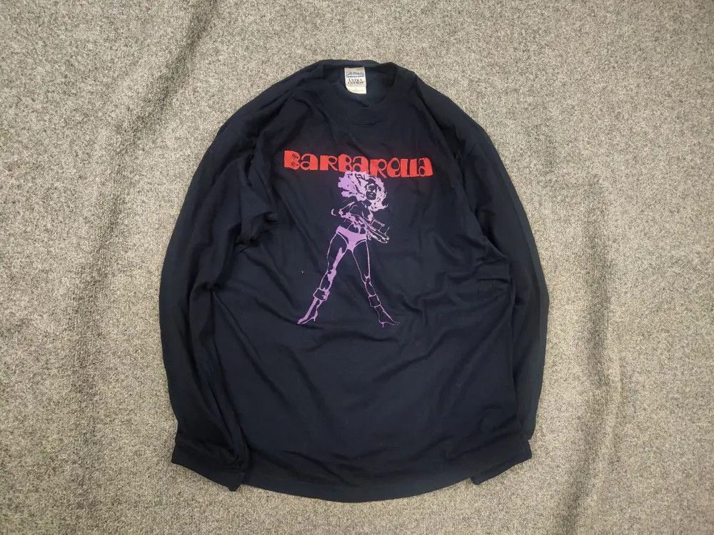 Vintage Barbarella Vintage Movie Poster Old Long sleeve Hysteric Size US M / EU 48-50 / 2 - 2 Thumbnail