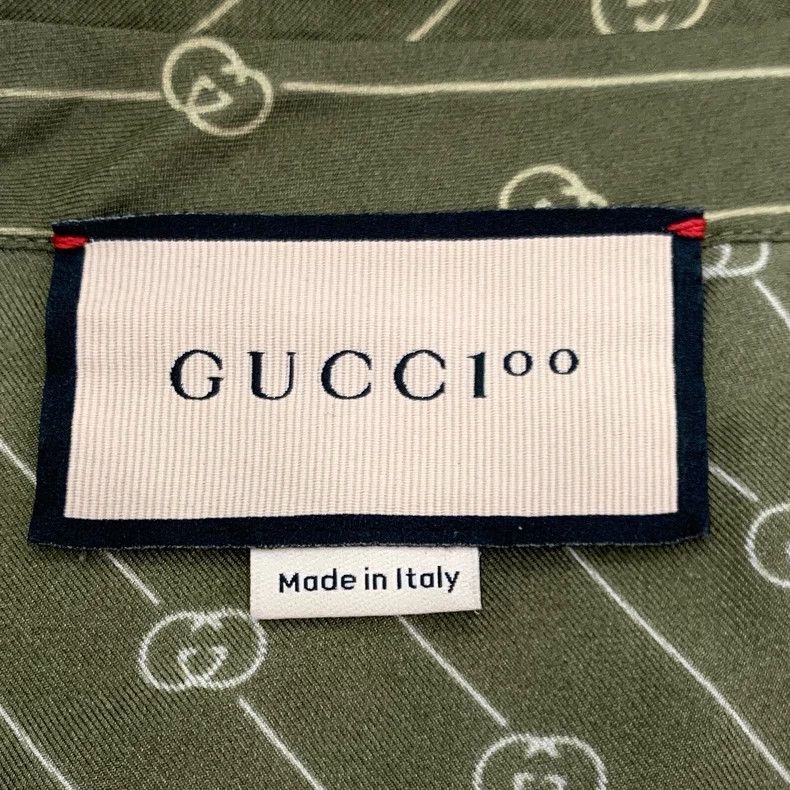 Gucci Gucci 100th Anniversary Limited Green Logo Double G Full Pr Size US XS / EU 42 / 0 - 6 Thumbnail