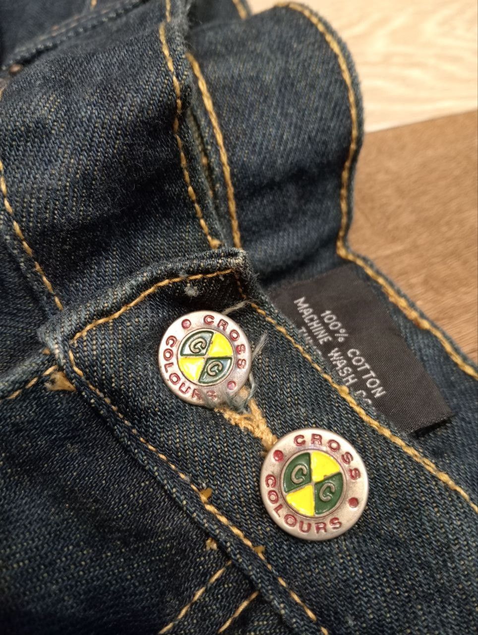 Cross Colours VINTAGE CROSS COLOURS BAGGY WIDE LEG DENIM PANTS Size US 32 / EU 48 - 5 Thumbnail