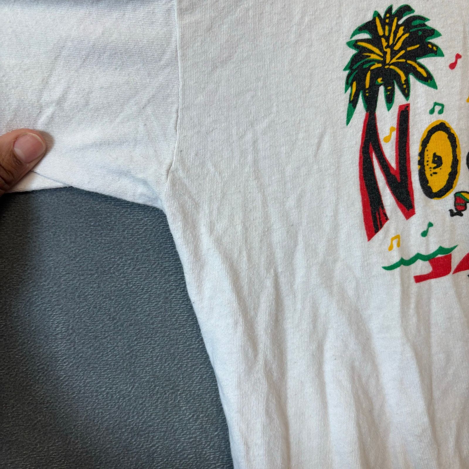 Other Jamaica West Indies T-Shirt Cropped Top Boxy Womens Medium Size M / US 6-8 / IT 42-44 - 3 Thumbnail