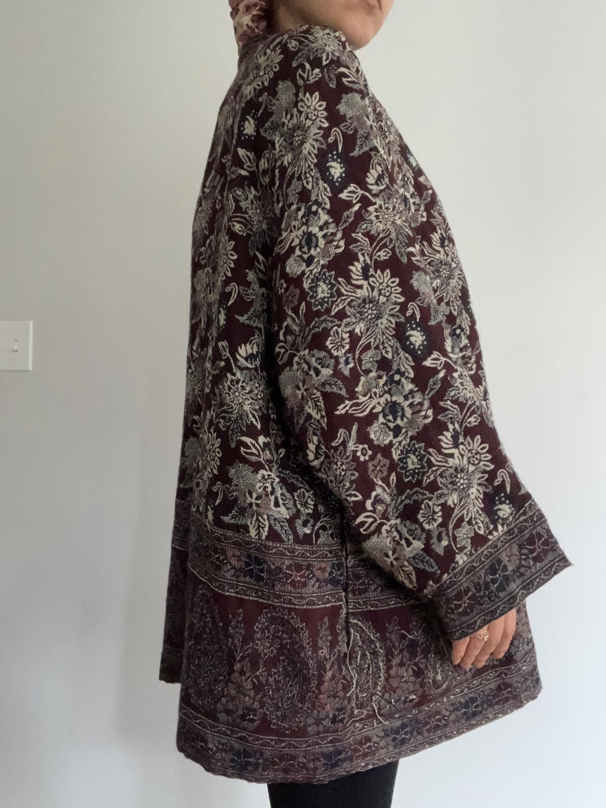 Other Women’s overcoat tunic jacket with brass buttons Size ONE SIZE - 2 Thumbnail
