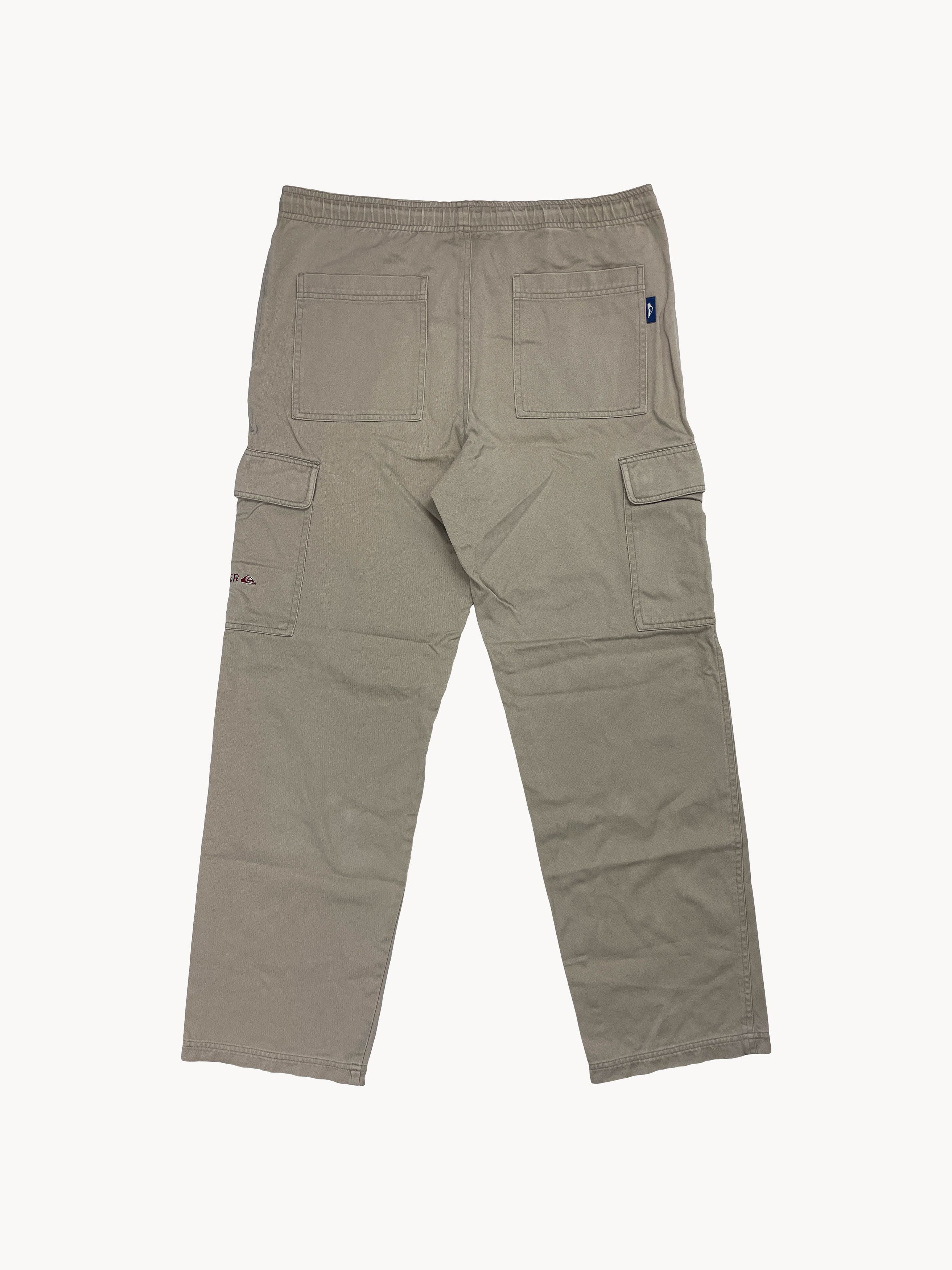 Quiksilver Y2K Quiksilver Cargo Multipocket Pants Beige Sz M Gorpcore Size US 30 / EU 46 - 2 Thumbnail