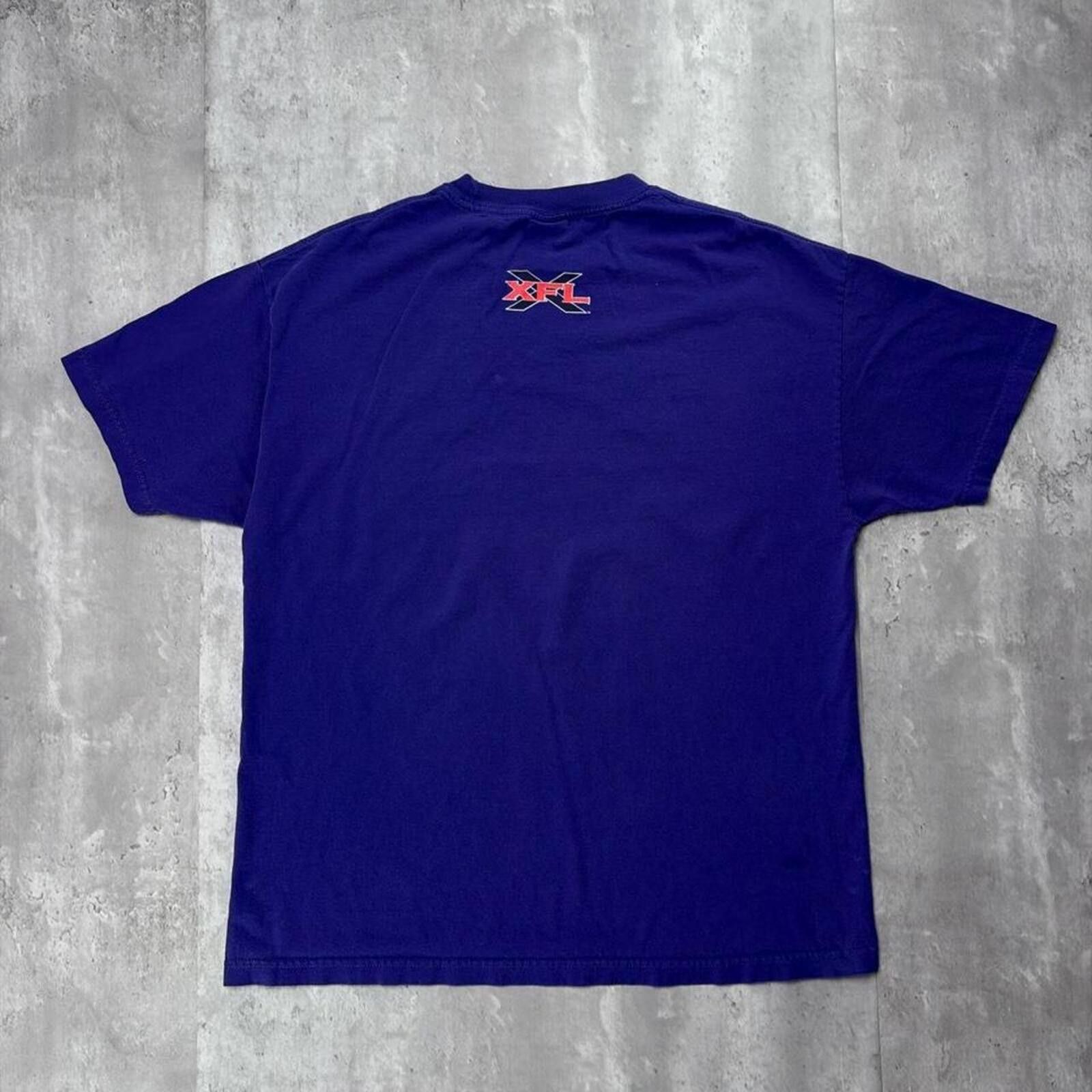 AAA Vintage XFL Chicago Enforcers Defunct Football T-Shirt Size US XL / EU 56 / 4 - 2 Thumbnail