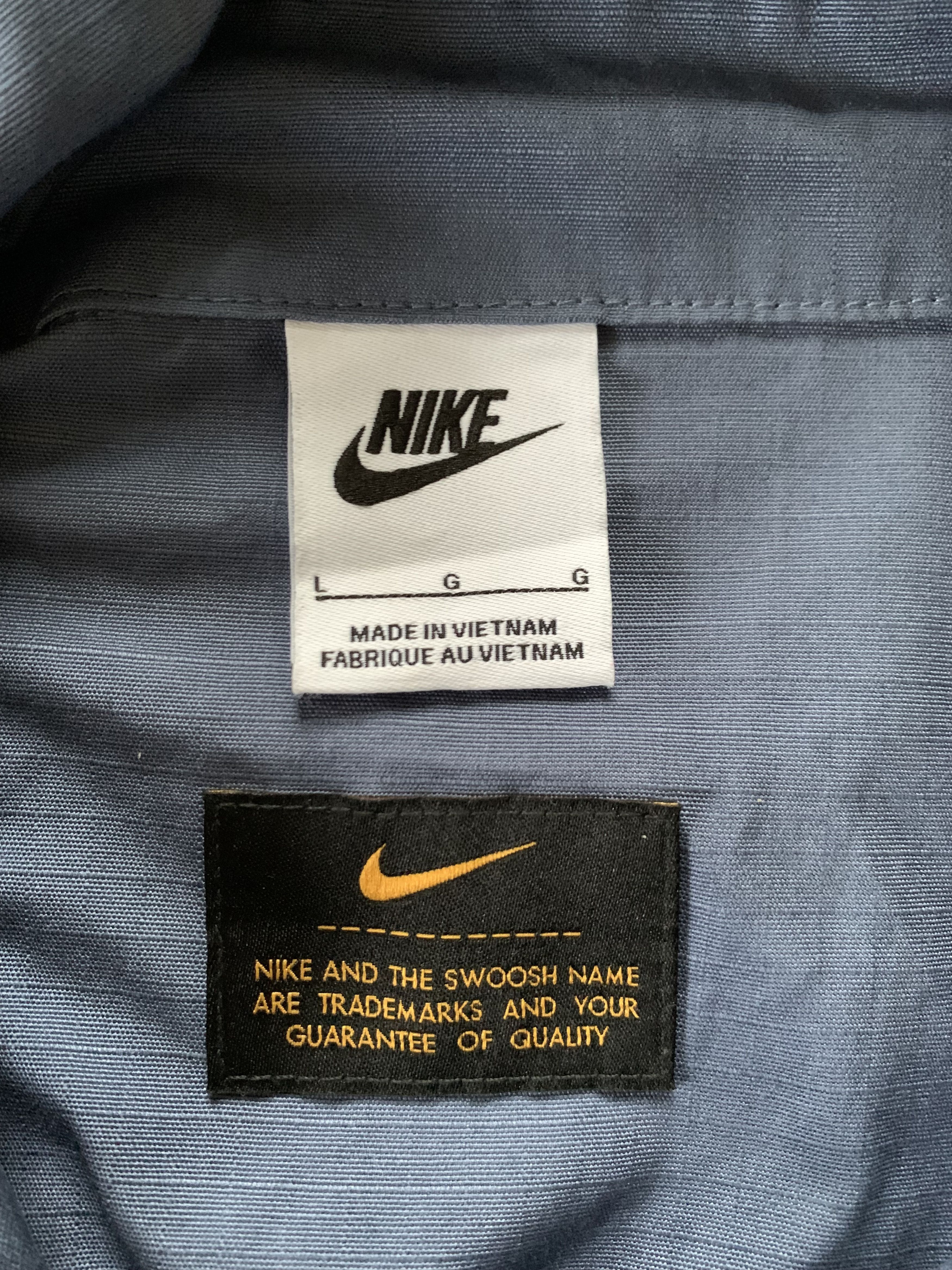 Nike × Vintage Nike Life Woven Pullover Field Jacket Hood Size US L / EU 52-54 / 3 - 8 Thumbnail