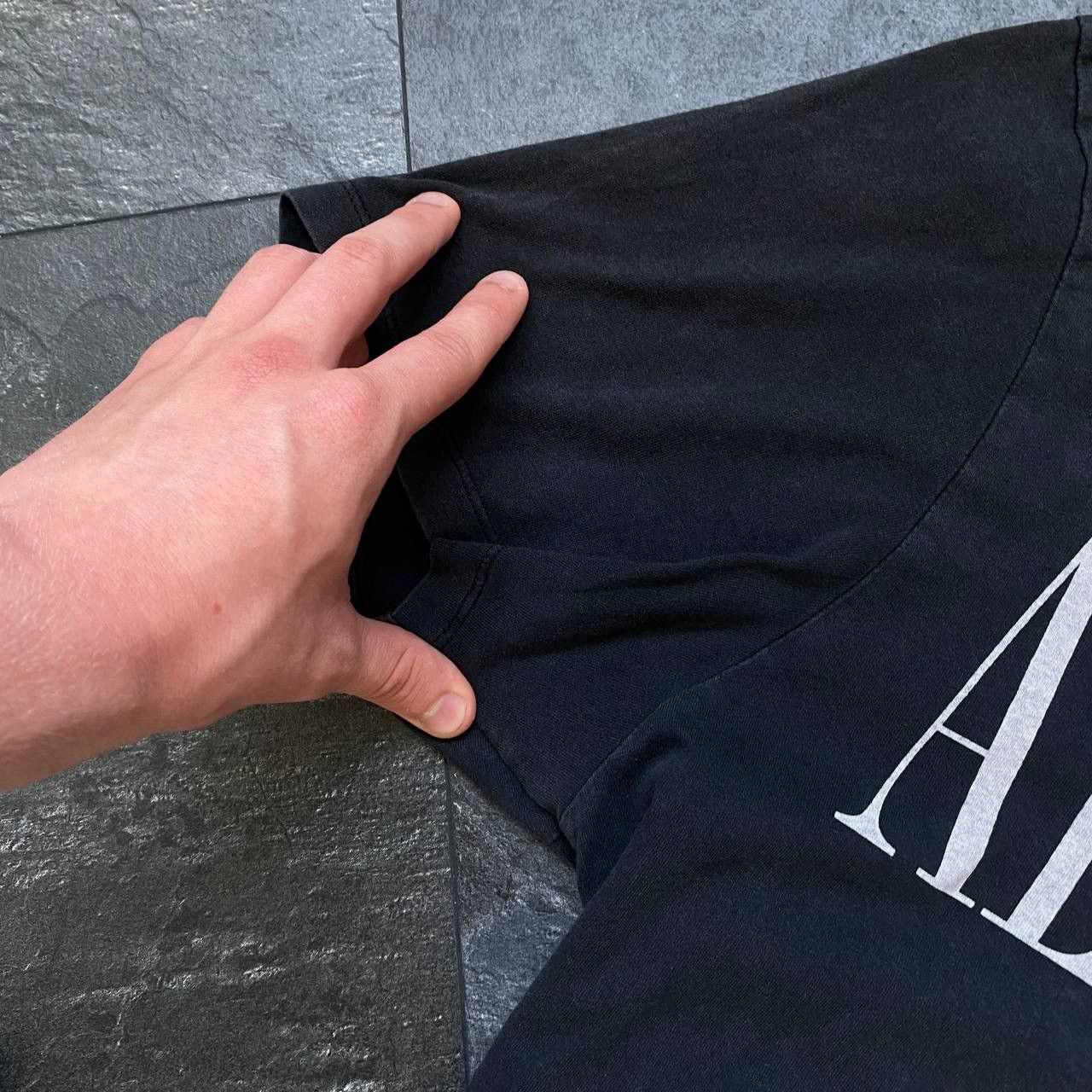 Allsaints × Vintage Vintage allsaints big logo oversize fit tee shirts Size US M / EU 48-50 / 2 - 5 Thumbnail