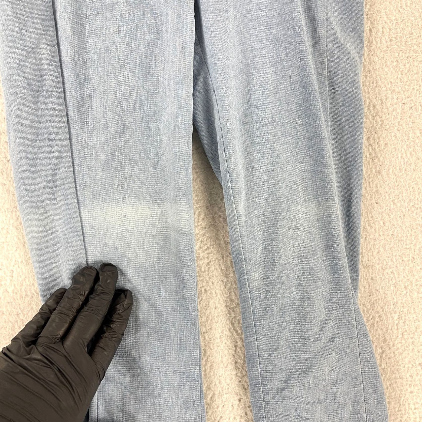 Rag & Bone Rag & Bone Pants Womens Size 4 Blue Denim Mid-Rise Straight Stretch Casual Size 27" / US 4 / IT 40 - 5 Thumbnail